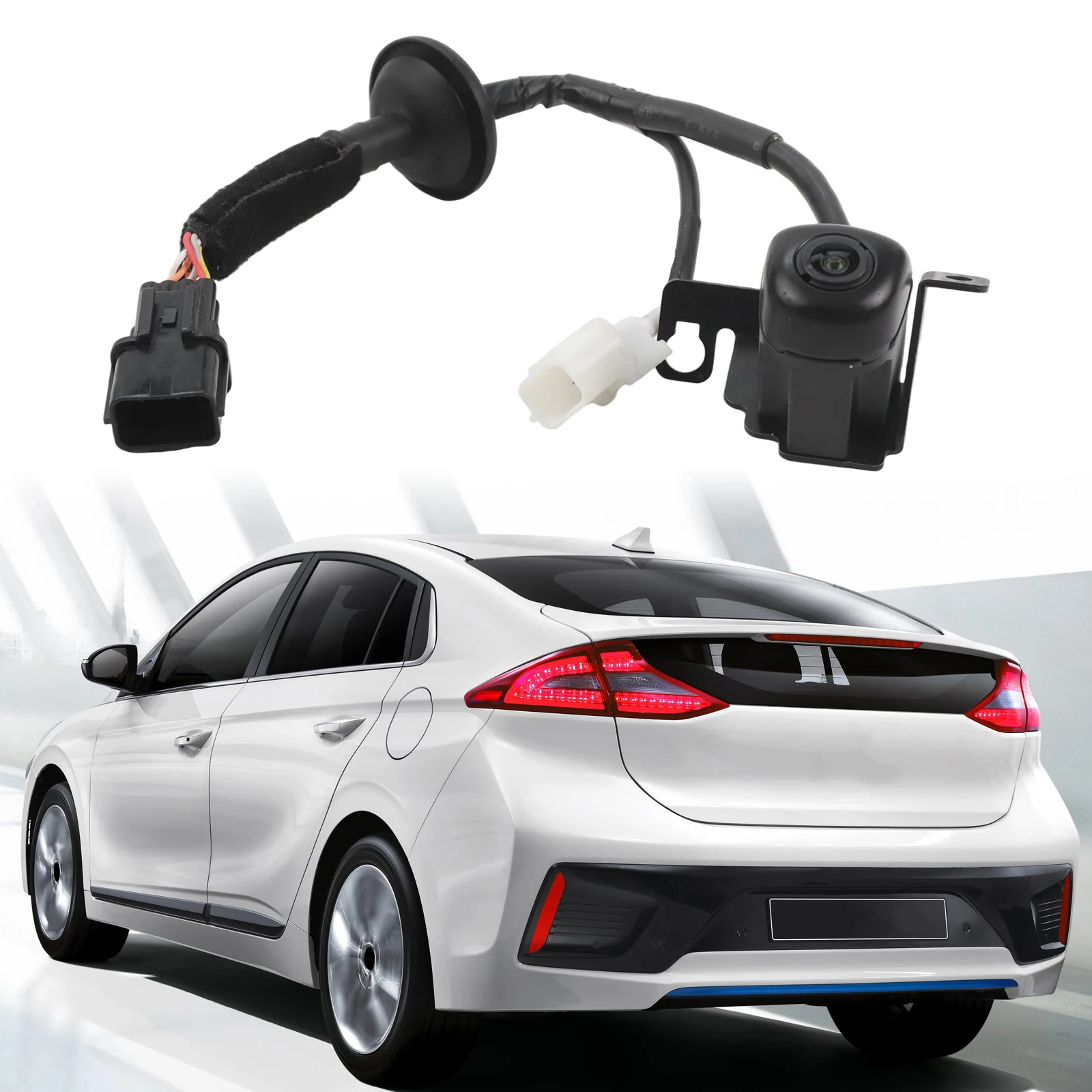 كاميرا خلفية \ عرض \ كاميرا \ عكس \ كاميرا 95760-G2000 لسيارة Hyundai Ioniq 2016-2022 تركيب مباشر كاميرا مساعدة لوقوف السيارات الخلفية #6