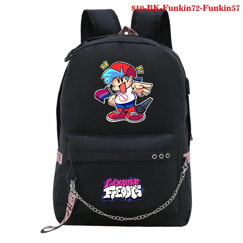 

Friday Night Funkin Backpack Mochila Funny Cartoon School Bags for Children School Backpack Boys Girls back to Schoolbag Satchel