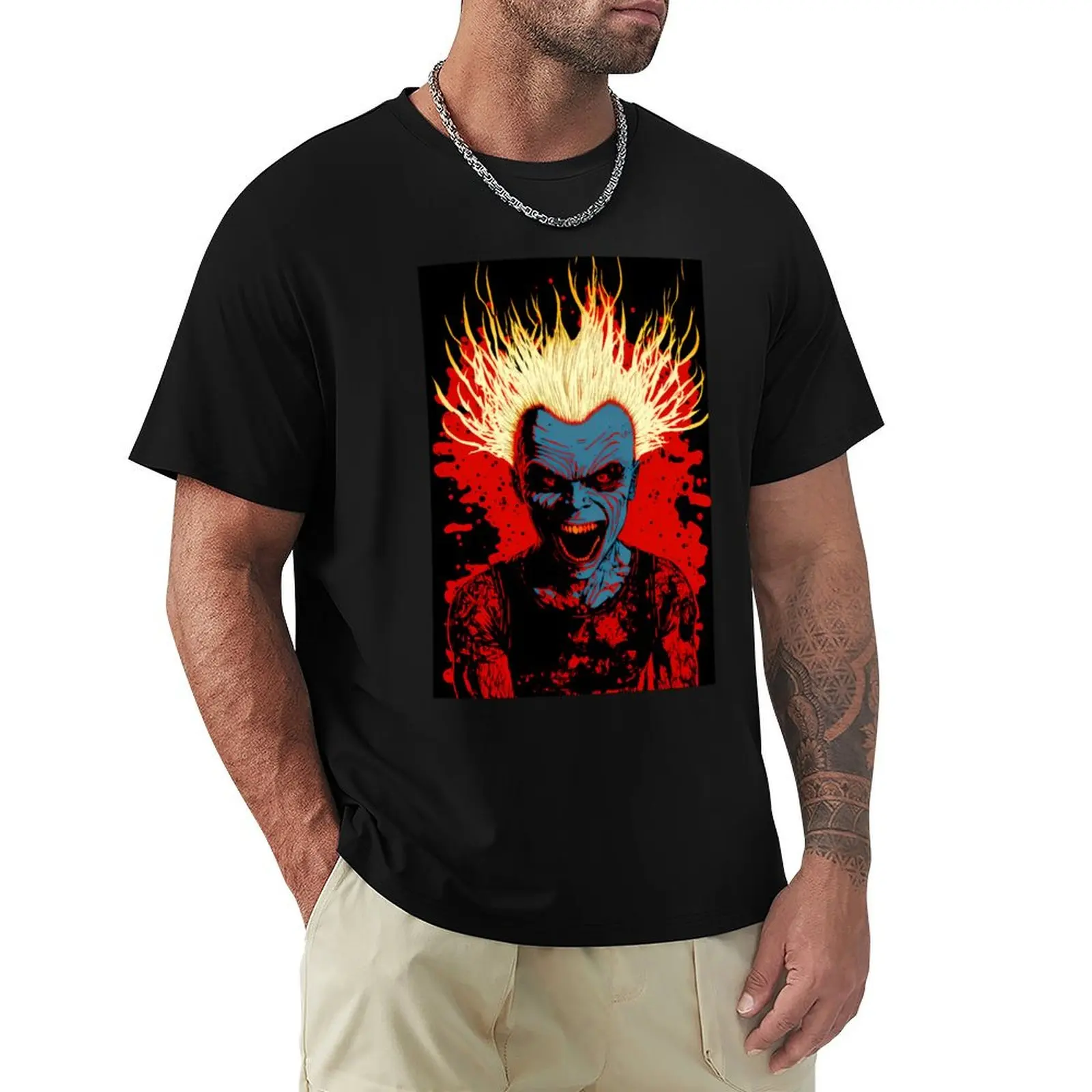 Firestarter T-Shirt Modern Print Casual T-Shirt