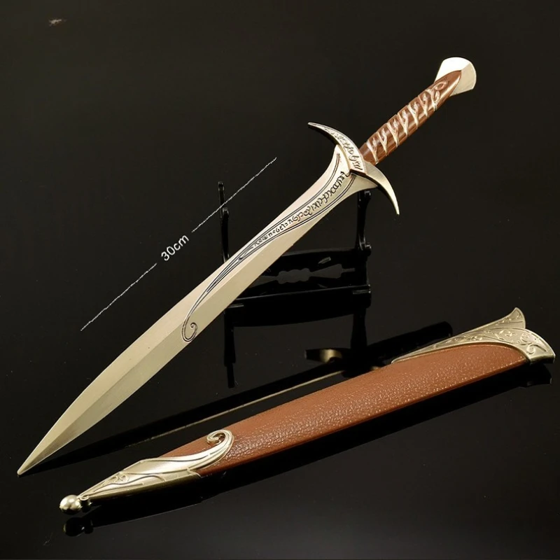 30Cm Nieuwe Game Figuur Perifere Sting Zwaard Metalen Vakmanschap Props Model Desktop Decoratie Ornamenten Verjaardagscadeautjes Speelgoed