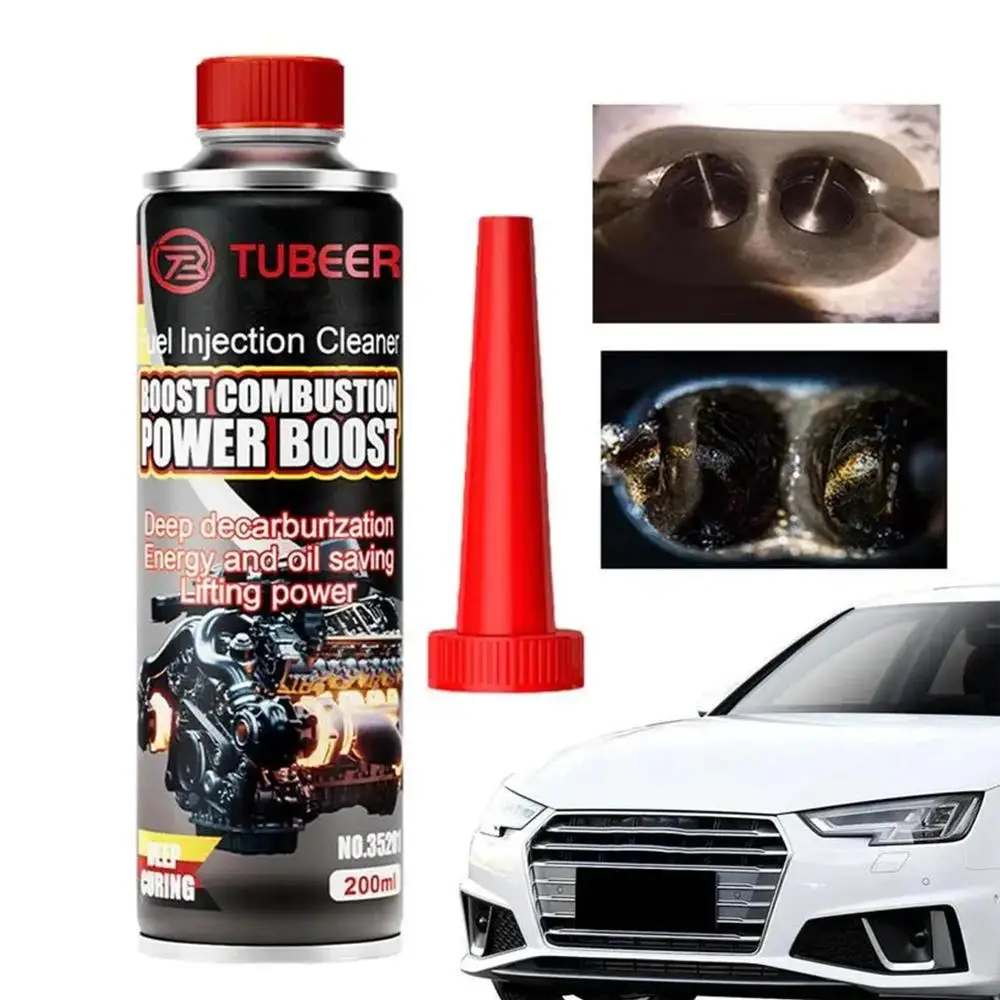 Combustível Injector Cleaner para Motores A Gasolina, tanque De Tratamento Do Sistema De Combustível, Limpeza Do Carro, Remover Carbono E Combustível Dep, H1M9, Pacote De 2