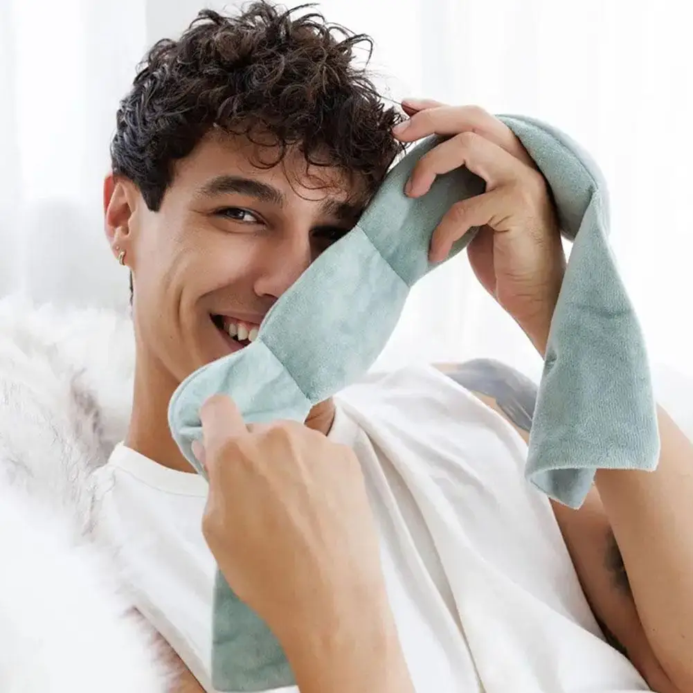 Masque pour les yeux lesté par gravité pour dormir, Relaxation, pression douce, masque pour les yeux pour voyage, blocage de la lumière, bandeau pour les yeux