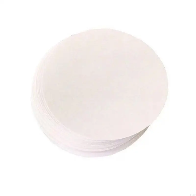 

100 подсчета значков Maker Paper White Circular Paper для детской кнопки для приготовления кнопок