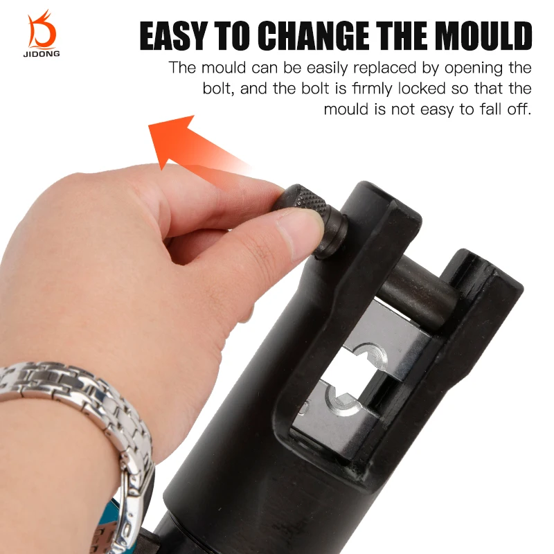 YQK-120 Hydraulic Tools Copper Aluminum Nose Pliers for Fast Terminal Crimping Manual Crimping on 10-120mm2 Cable Terminals Lugs