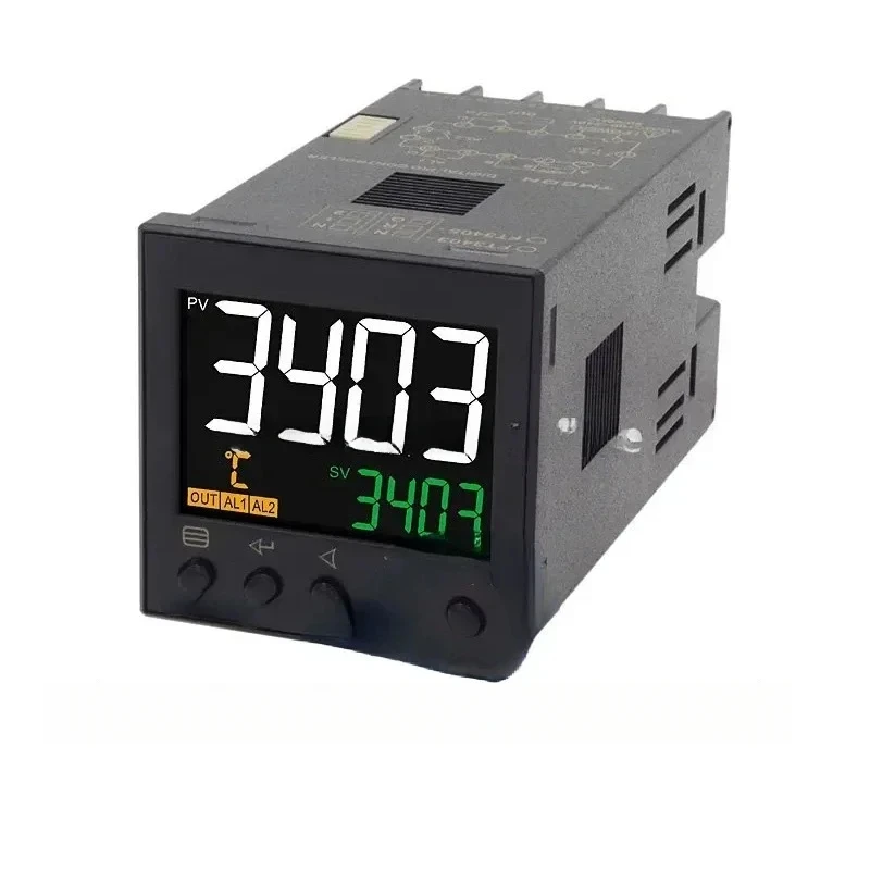 K-Type Pt100 Control FT3403 LCD Large White Font Display Economy Temperature Controller