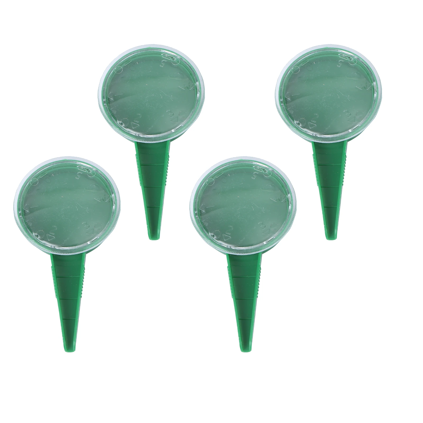 

4 Pcs Seeder Automatic Mini Garden Tool Durable Plastic Material Balcony Gardening Widger Shovel Spade Planter Sow Dispenser