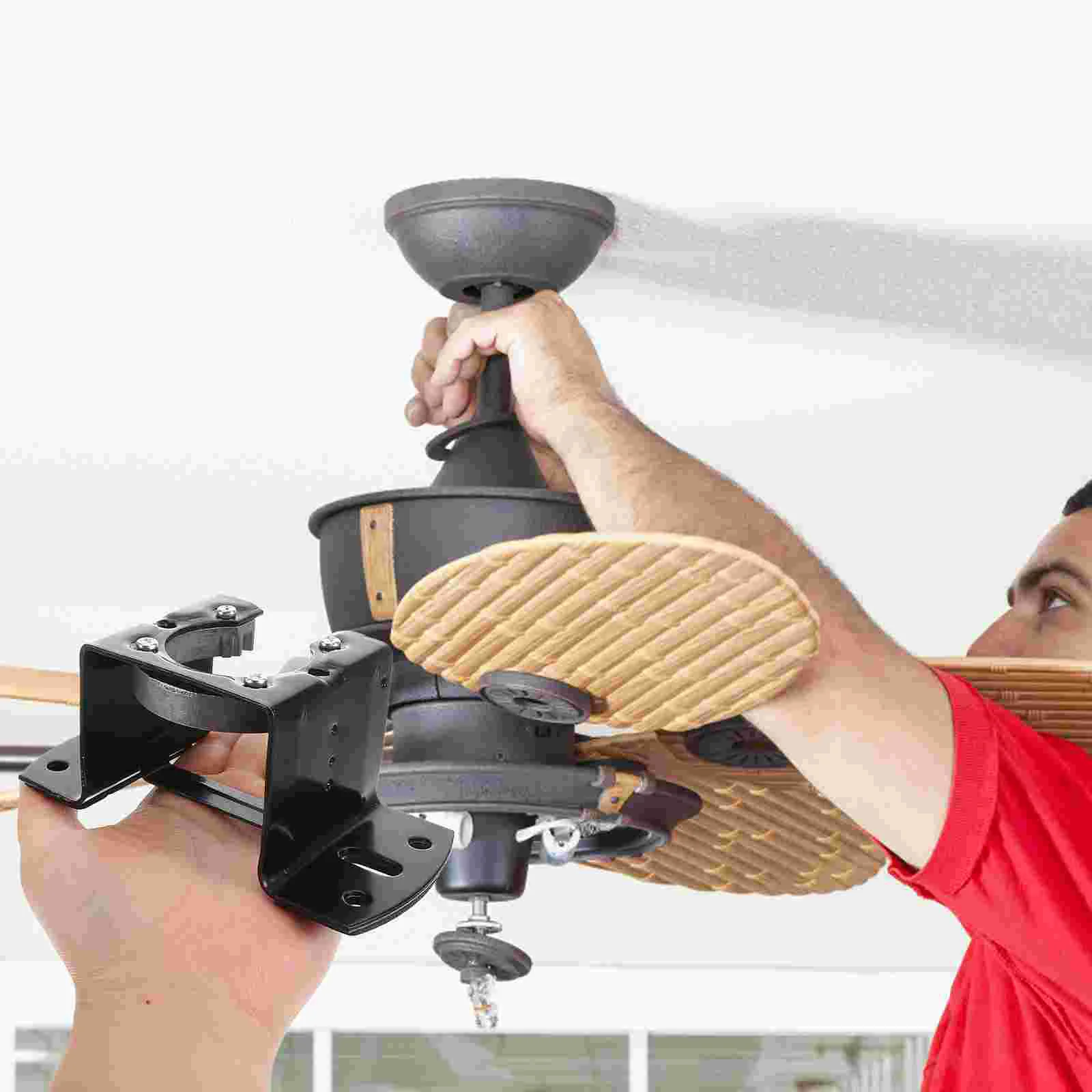 Ceiling Fan Accessories Pocket Hand Warmer Mount Racks Iron Installation Bracket Replacement Kit Accessory Travel for Tool