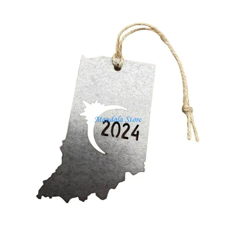 

U2JC 2024 Solar Metal Hangings Ornament Party Decors Gift Necklaces Jewelry Making