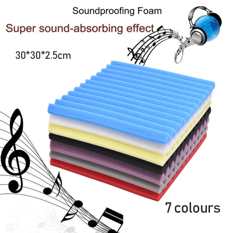 Soundproofing Foam Acoustic Wall Panel Sound Insulation Foam Studio Wall Tiles