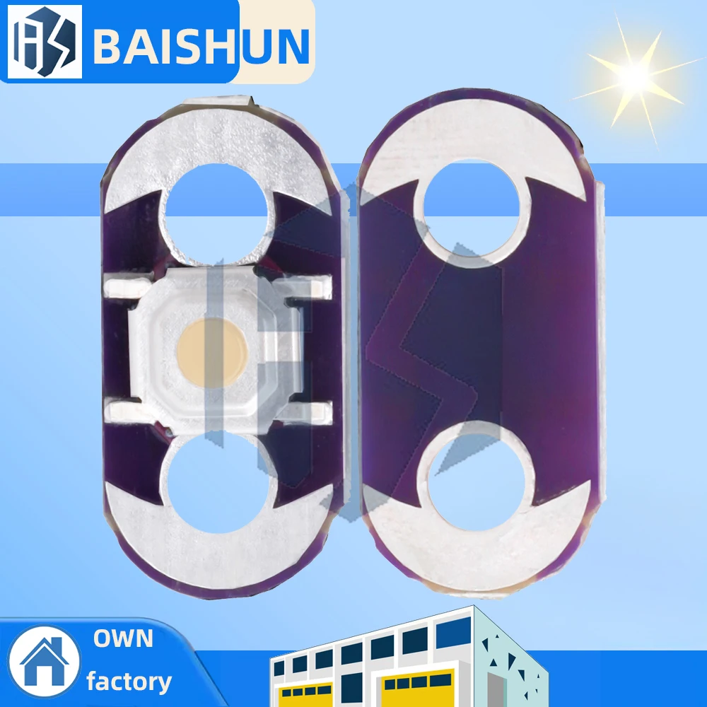 Модуль сенсорной платы LilyPad для Arduino Power DIY KIT, мгновенный кнопочный электронный модуль печатной платы 4x4x1,5