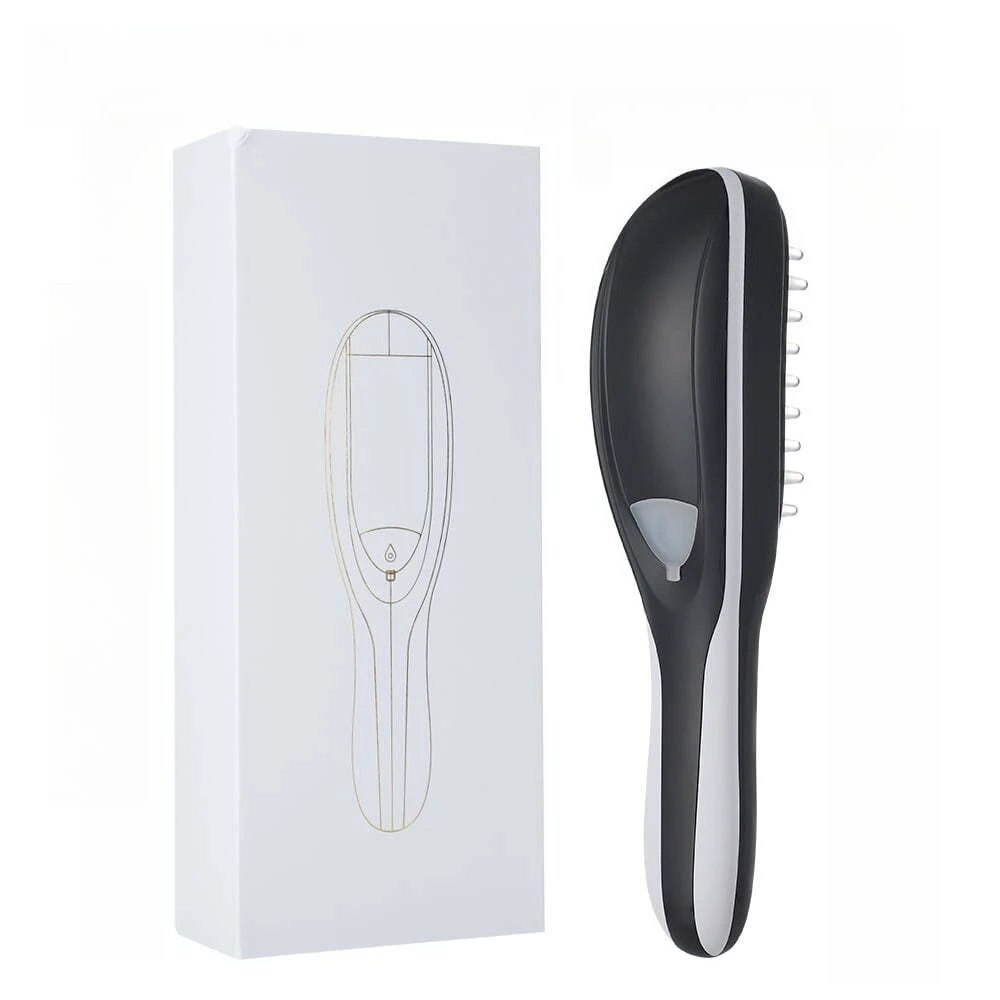 

Microcurrent Scalp Massager: Meridian Massage Dual, Hair Loss/Poor Circulation, Soothes Tension, Soft No Pull, Home/Office