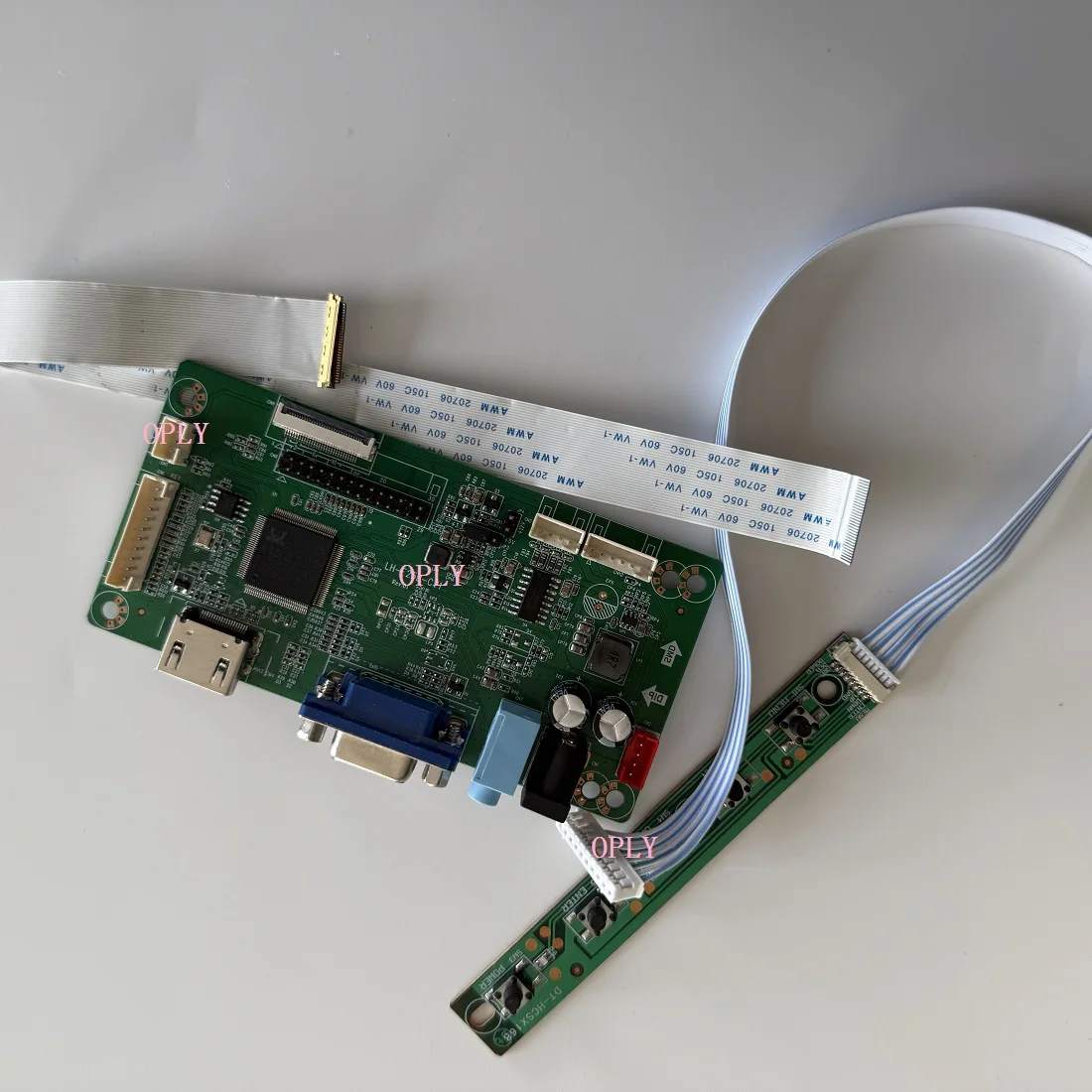 Kit de placa controladora EDP compatível com HDMI VGA para LP156WHA-SPA1 LP156WHA-SPA2 1366X768 15.6 "tela de painel LED monitor LED