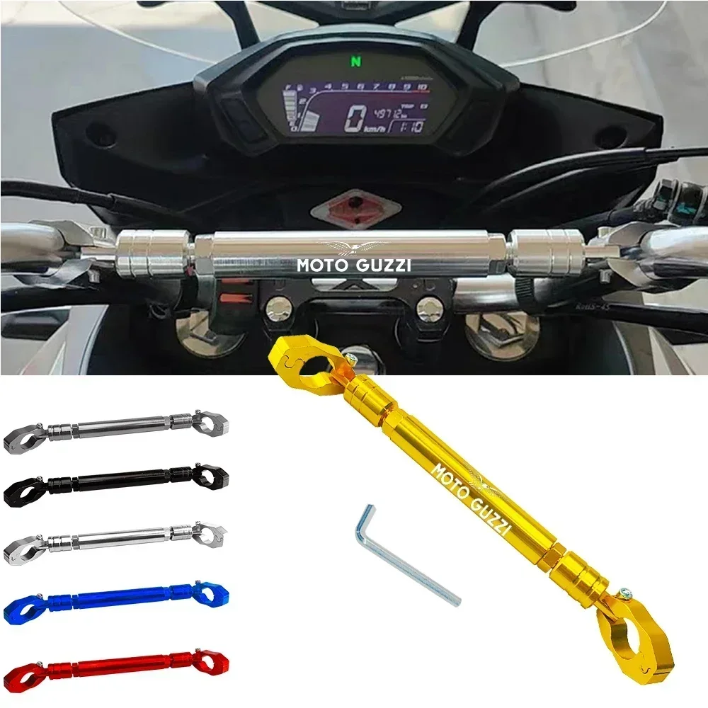 For  Moto Guzzi V85TT 2021 2022 22mm CNC Aluminum Motorcycle Accessories Stabilizer bar Handlebar Crossbar Levers Phone Holder