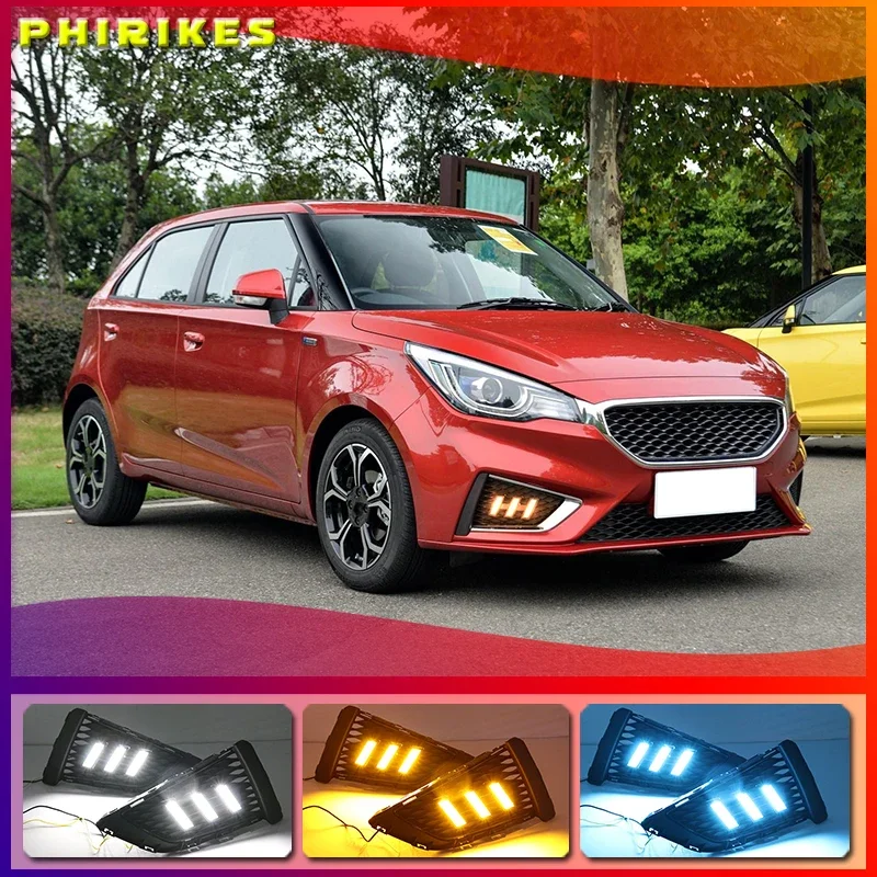 

LED DRL daytime running light + fog lamp for MG3 MG 3 2017 2018