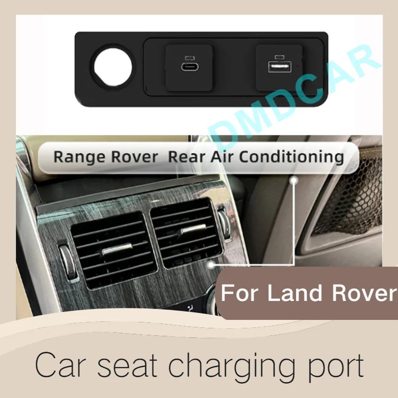 

For LandRover Rang Rover Quick Charge For Mobile Phone New USB QC Car Socket Charger Accessories Power Adapter