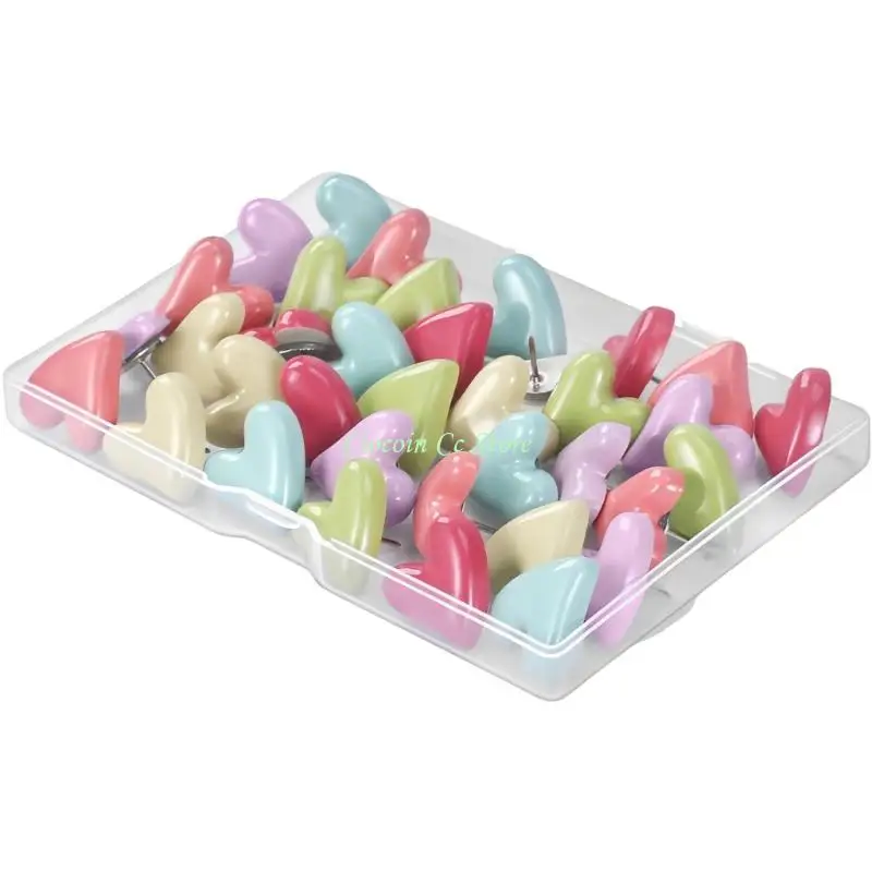 X90F مسامير دفع القلب الزخرفية جدار تصاعد المشابك البلاستيكية تحجب مركز الصلب صورة حوافر معلقة للصور #4