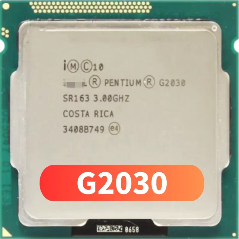 Pentium G2030 3.0 GHz Dual-Core Dual-thread CPU Processor 3M 55W LGA 1155