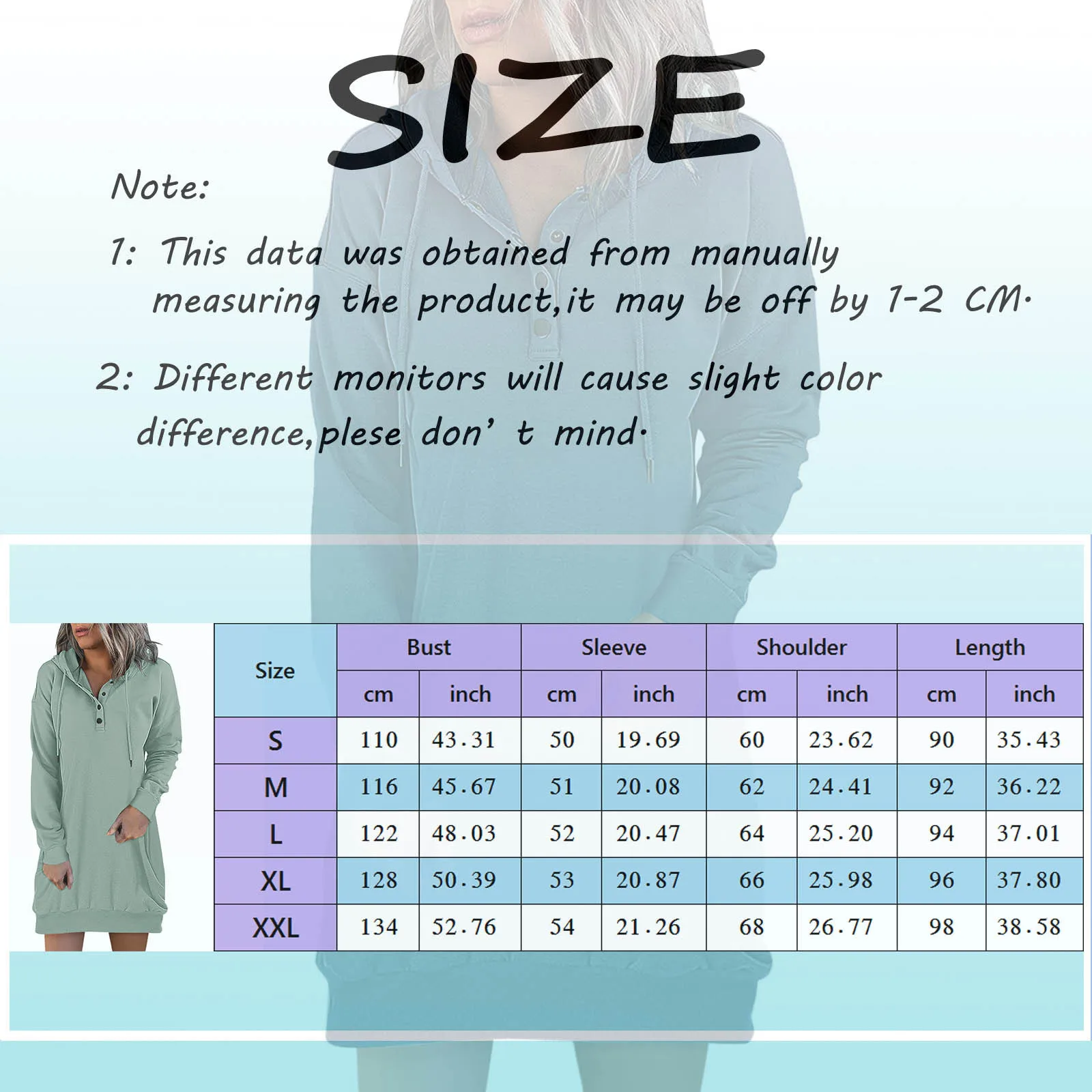 Woman Sweatshirt Dress Hoodies Autumn Sports Casual Long Sleeve Loose Pockets Hooded Dress Ladies Casual Hooded Winter Pullover