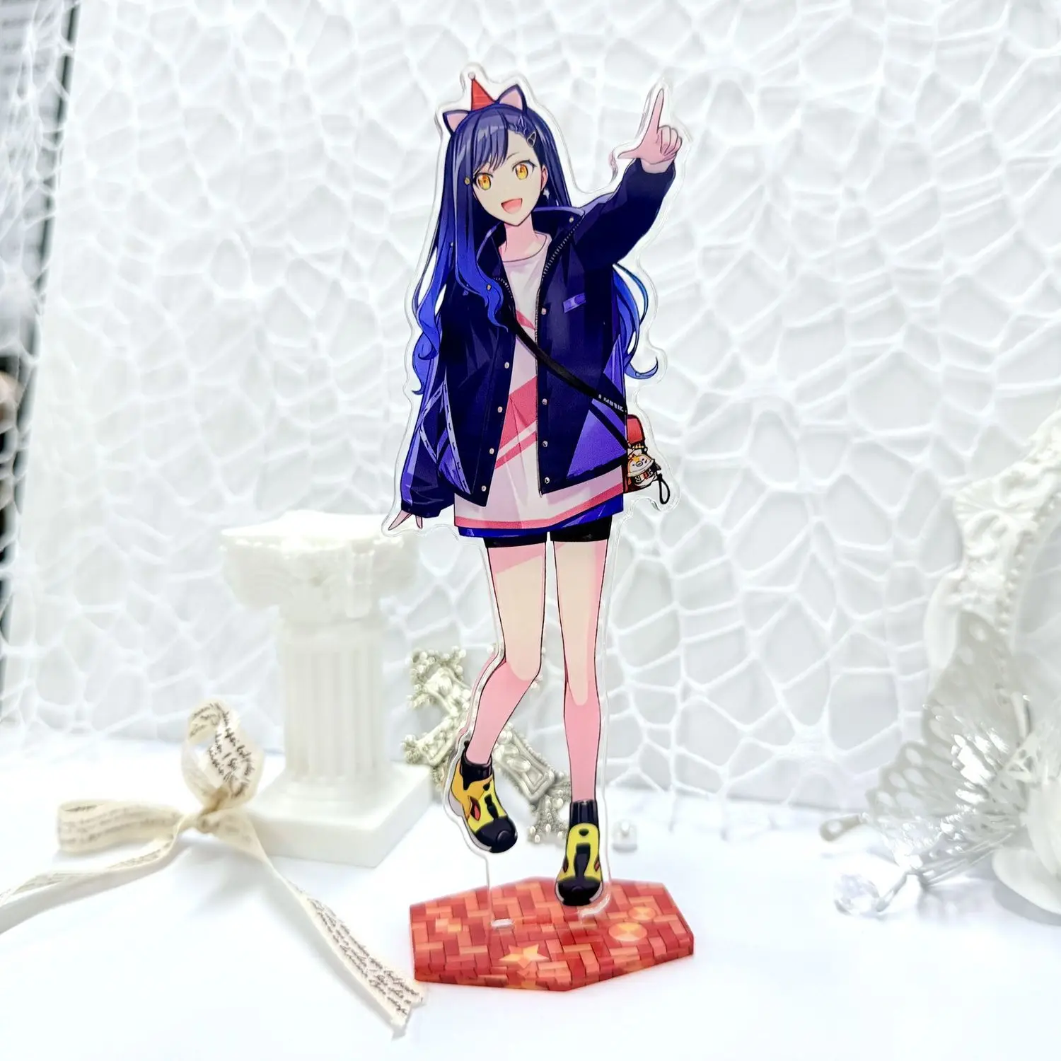 أنيمي مشروع Sekai Shinonome Akito الاكريليك حامل نموذج عرض لوحات الدائمة لعبة سطح المكتب الديكور هدية عيد ميلاد