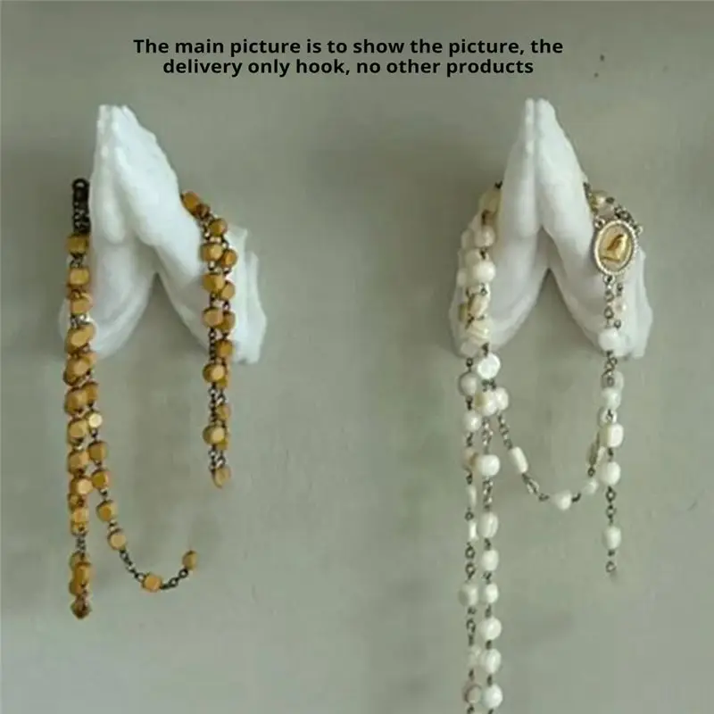 AEE4-Prayer Wall Mount Light Luxury Style Pendant Living Room Home Decoration Resin Crafts Small Ornaments