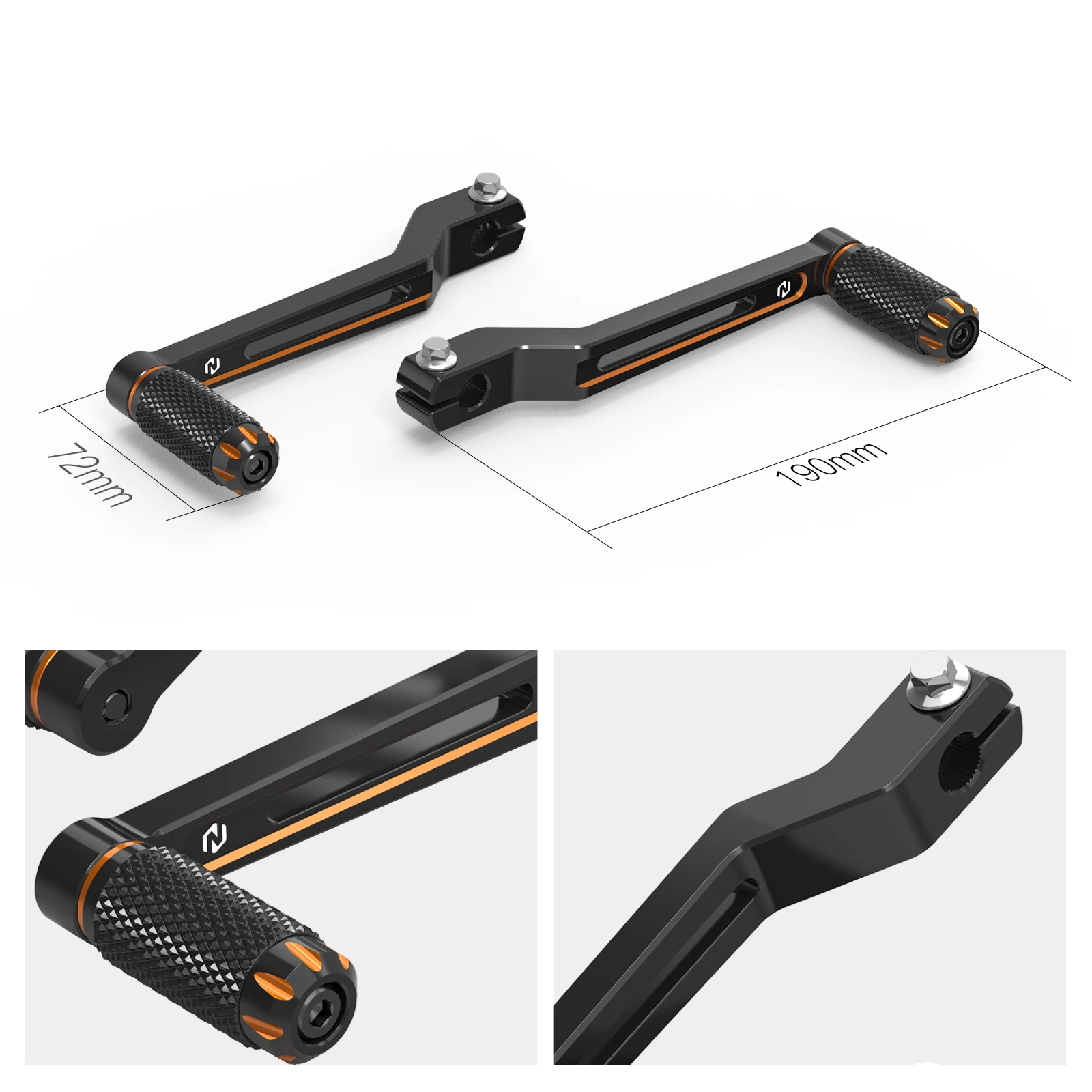 Für Harley Road Glide FLTRX FLTRXS 2015-2024 Fahrer- und Beifahrer-Fußrasten, Hinterer Bremshebel, Schalthebel, Street Glide FLHX 17 – Detail 21