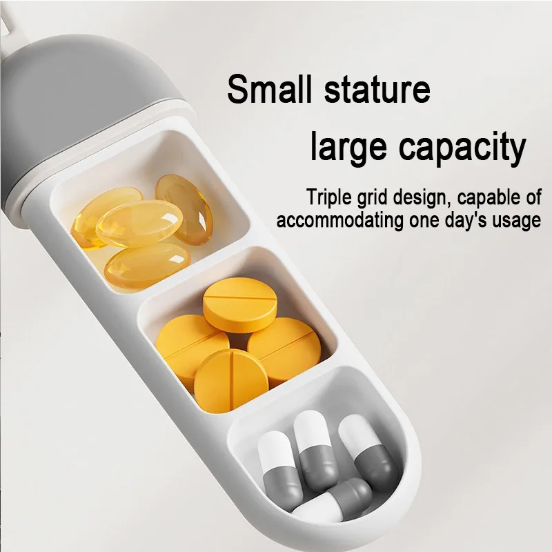 منظم حبوب السفر المحمول، حاوية الرعاية الصحية اليومية المقاومة للرطوبة، صندوق حبوب الدواء، صندوق جيب حبوب السفر #3