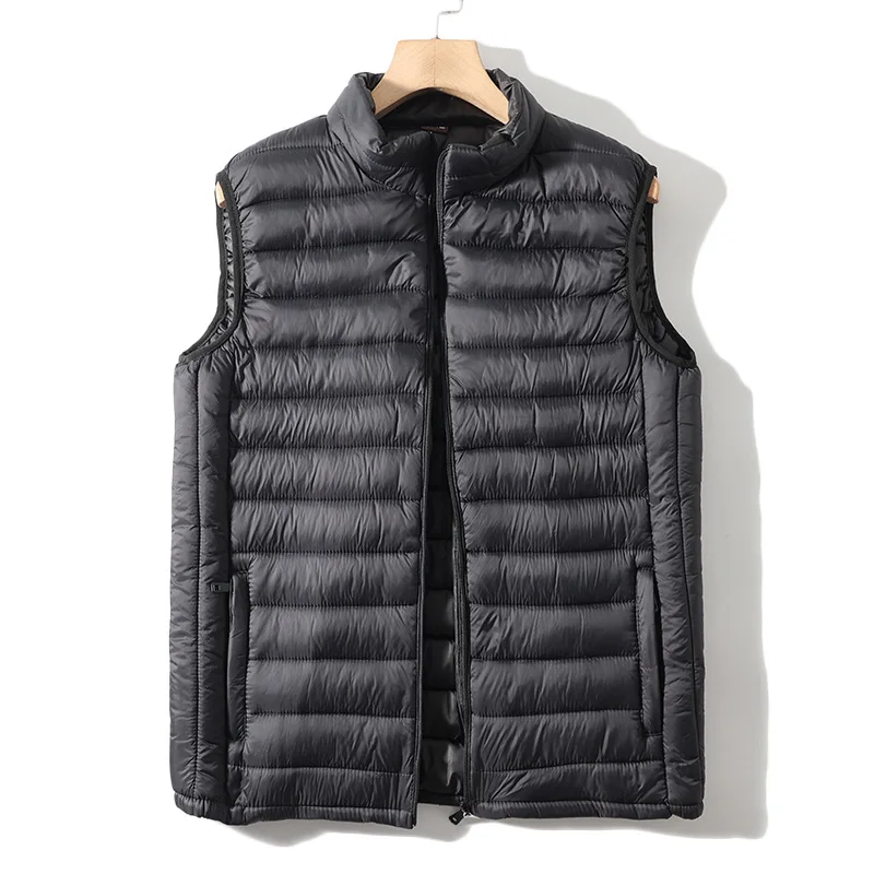 Compass Patch Vest Italiaans merkvest Stijlvol herenwintervest Warm winddicht mouwloos bovenkledingvest voor buiten - afbeelding 1