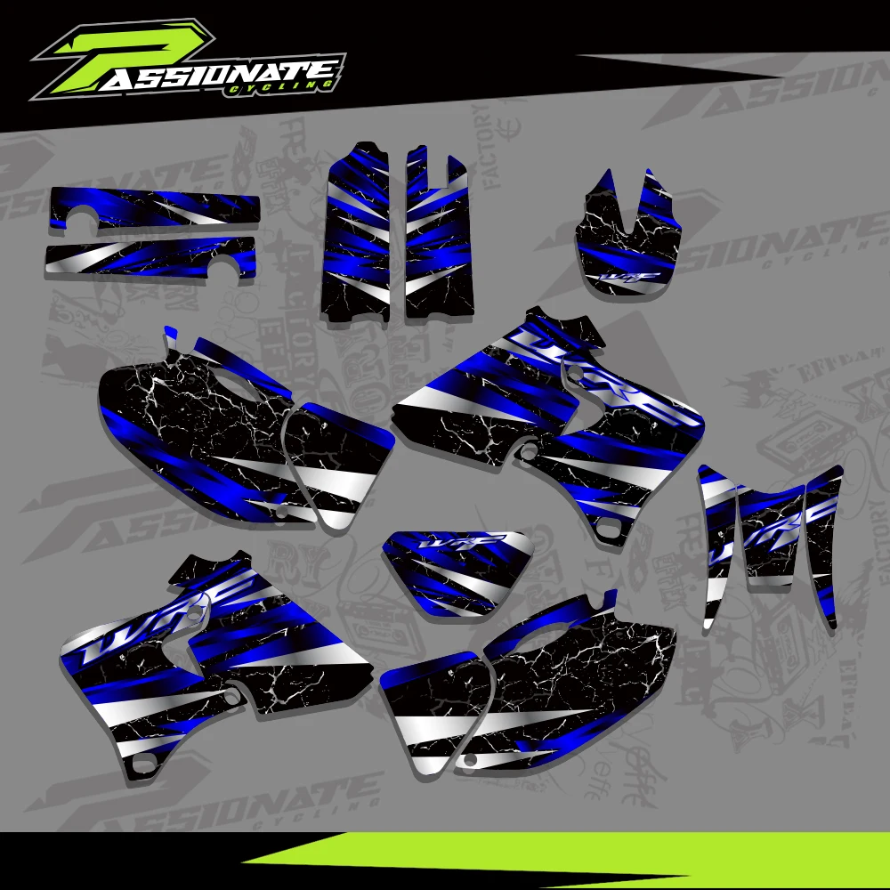 

For YAMAHA WR250F WR400F WR426F 1998-2002 1998 1999 2000 2001 2003 Graphics Decals Stickers Kit Full Set Motorcycle Backgrounds
