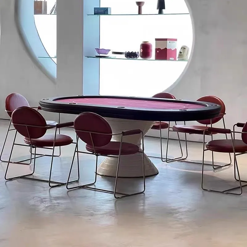 Poker table designer high-end chess room club Texas Hold'em table