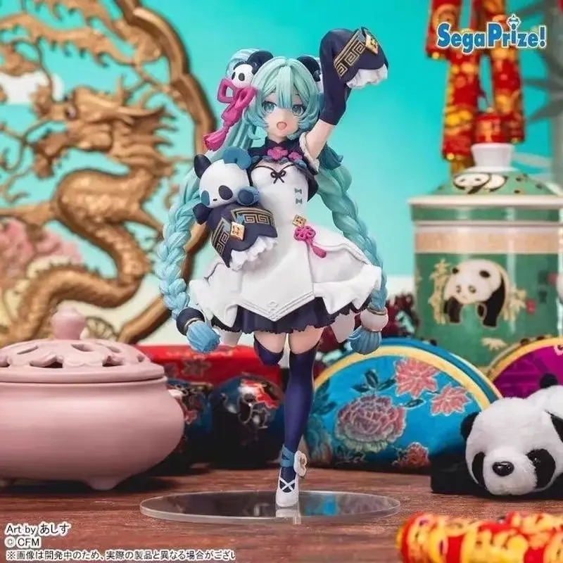 New Vocaloid Hatsune Miku Chinese National Style Fashion Ver. Figure Kawaii Anime Action Figurine Pvc Model Toy Decor Gift