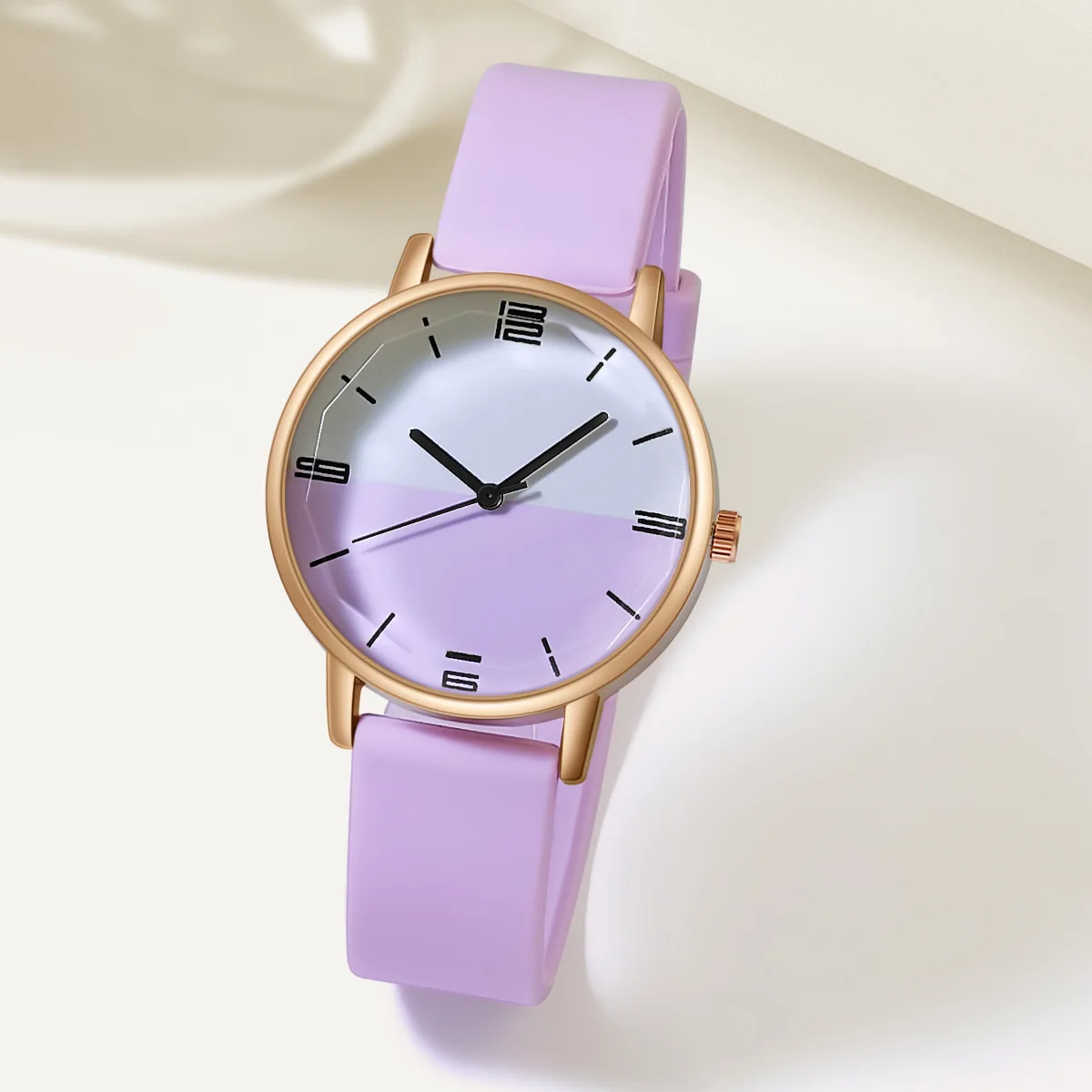 

Casual Silicone Strap Ladies Quartz Wristwatches Watch for Women Jelly Color Rose Gold Dial Students Sports Gift Clock Reloj new