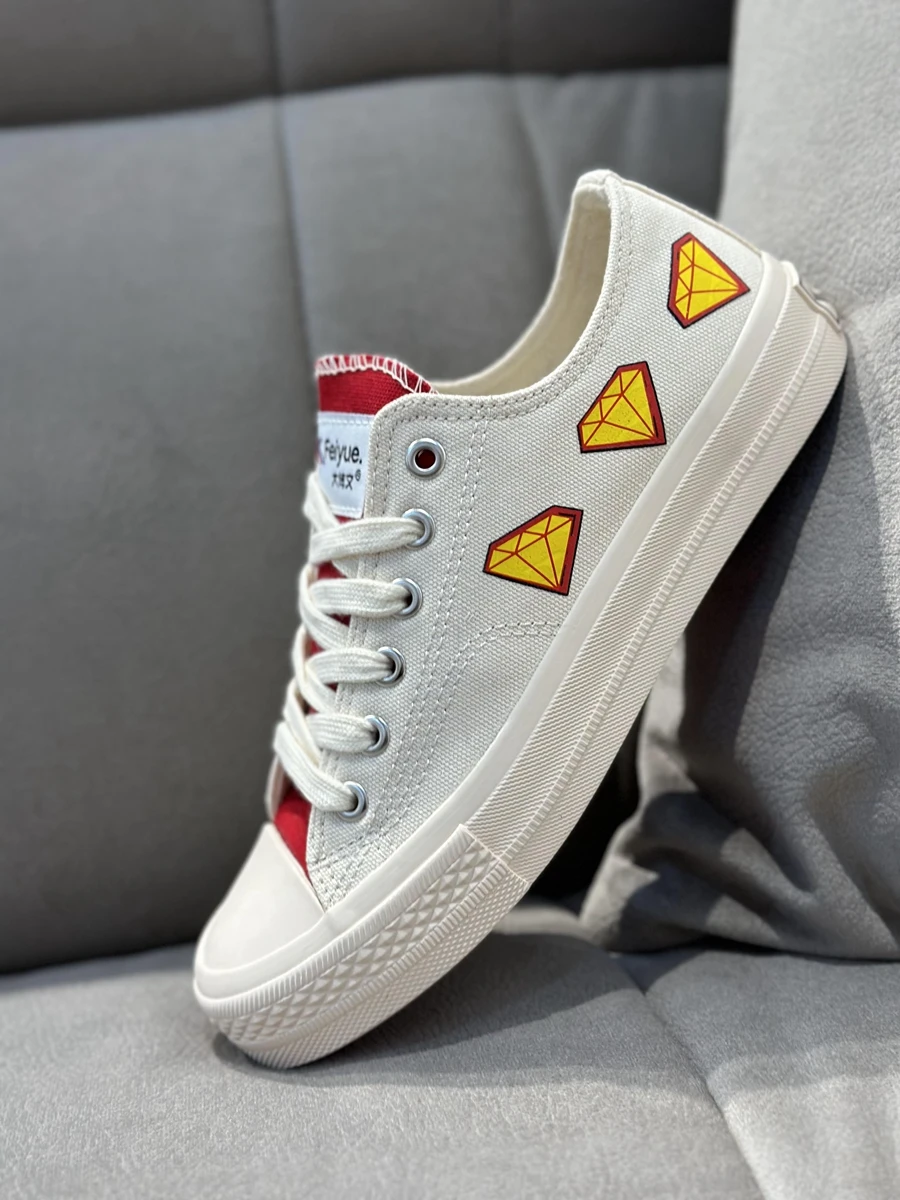 

Feiyue повседневный парусиновый низкий топ с высоким берцем для пар, для женщин и мужчин, новинка 2025, плоский бот, осенний сезон, резиновая подошва с круглым носком