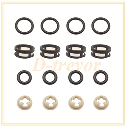 Fuel Injector Seal O-Ring Kit Seals Filters for Nissan Altima Infiniti 3.0L Z32 SR20 Sentra 91-93 16600-53J01 16600-53J03 A46-00