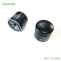 Car accessories engine oil filter B6Y1-14-302A for Mazda 323 protege 5 BJ Premacy CP 626 mazda 2 MX-5 Haima 7 M3 M6 S5 Haima 3