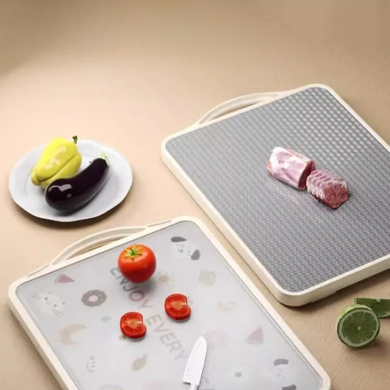 

Cutting Board Stainless Steel Cutting Board Mildew-proof and Antibacterial Household Cutting Board Kitchen Special Cut Fruits