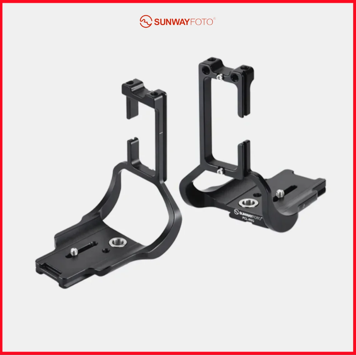 SUNWAYFOTO PCL-R5G L-bracket for Canon EOS R5/R6 with Battery Grip BG-R10 Arca Swiss