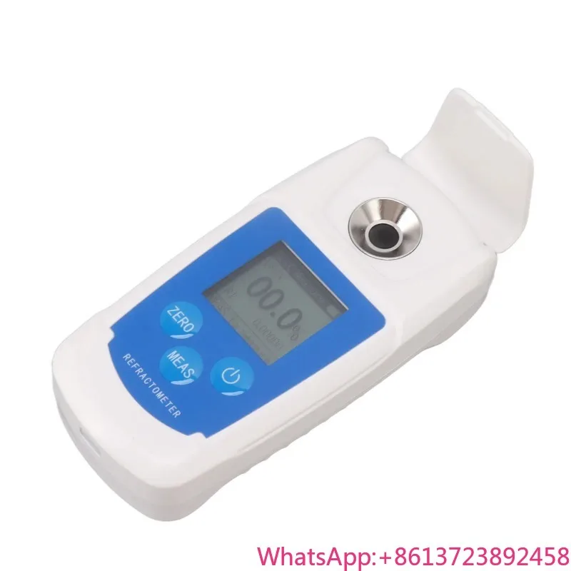 

0-55% Digital Brix Meter Refractometer High Accuracy Brix Tester Meter for Fruit Juice Beverage Drinks Sugar Content Measuring