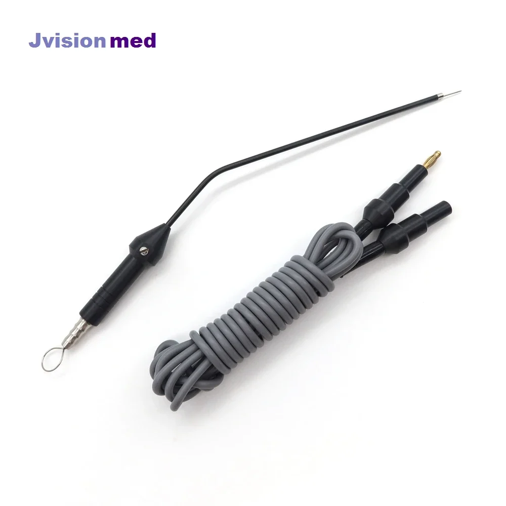 2026 NEW Monopolar Ф3/4 Flat 45°/50° Nasal Electric Coagulator With . Including Cord