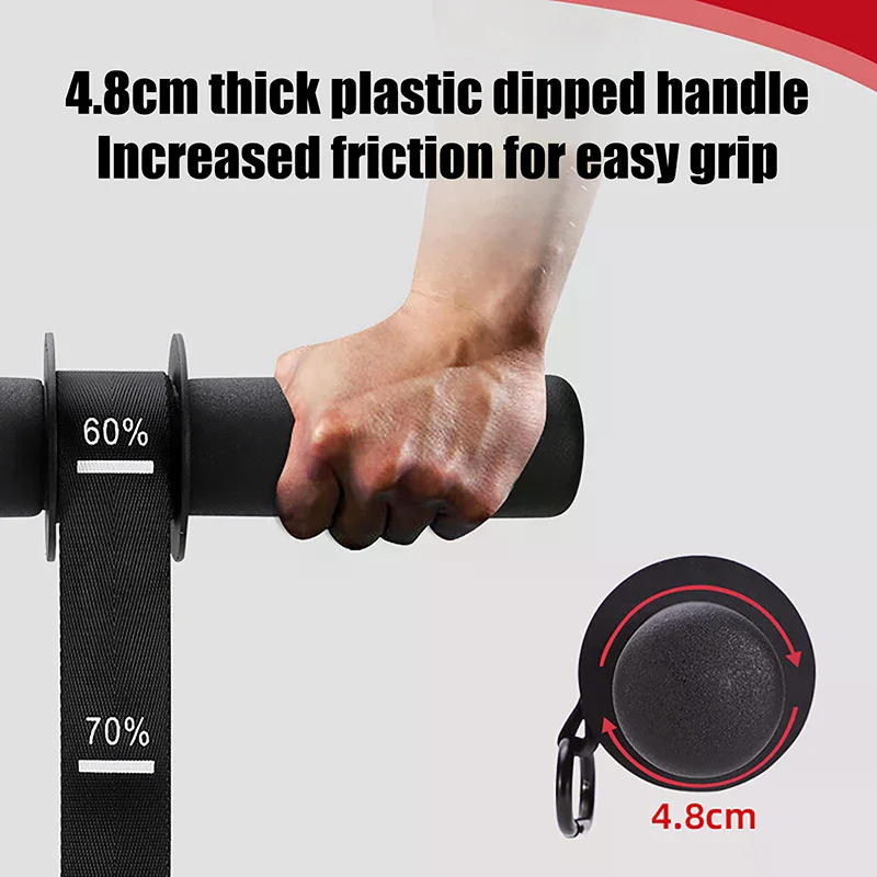 

Forearm Strength Trainer Wrist Roller With Thickened Non-Slip Handle Adjustable Belt Wrist Strengtheners Fitness Equipment