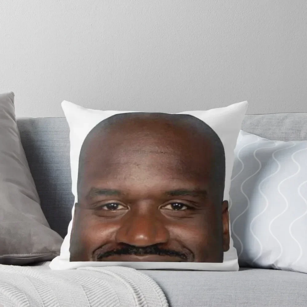 Shaq Power Throw Pillow Luxury Pillow Cover anime girl pillow