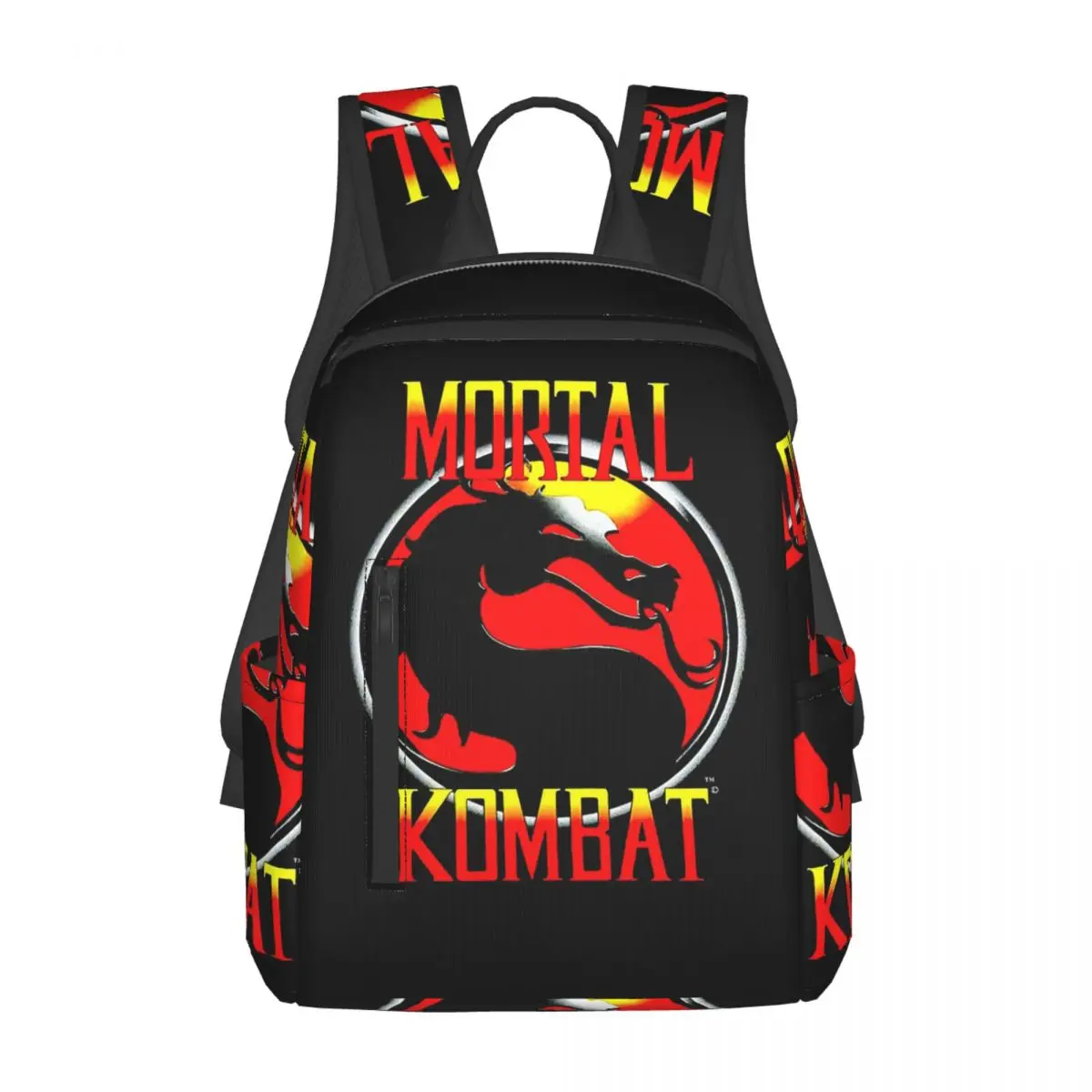 

Cartoon Mortal Kombat Backpack Daypack Large Capacity Kids BookBag School Bag Shoulder Bags for Men Women