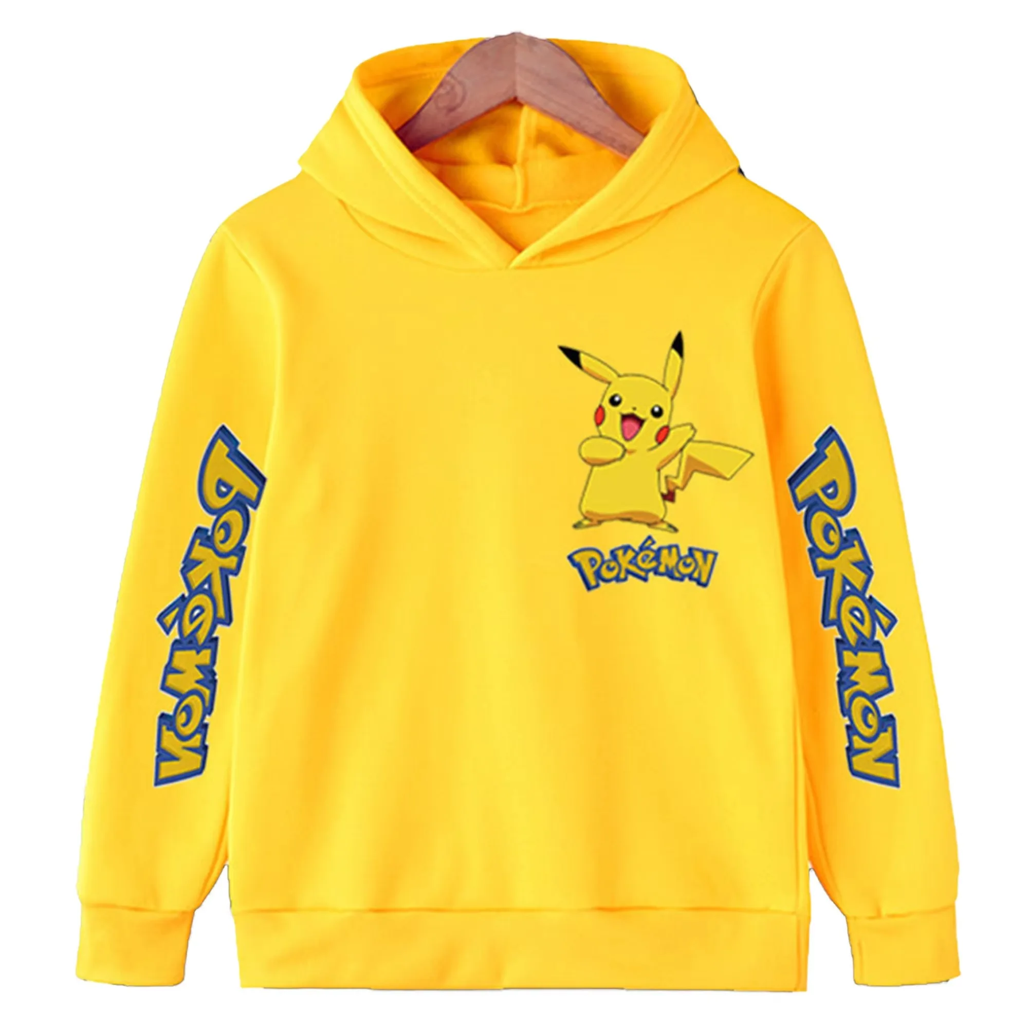 Herbst- und Winter-Sport-Hoodies für tägliche Wärme, kreative Taschenmonster-Cartoonmuster, Herren- und Mädchenbekleidung – Detail 3