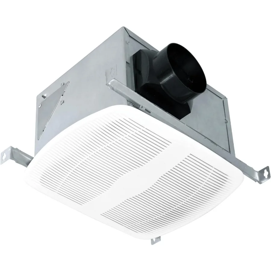 

Energy Star Certified Quiet Series Bathroom Exhaust Fan with 100-CFM Airflow Capacity for Efficient Ventilation in Residential