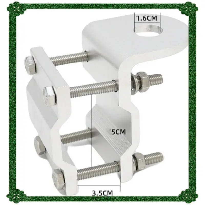 24-часовая доставка для мобильного наружного крепления антенны для мотоцикла, рация, антенный зажим, кронштейн для зеркала заднего вида, багажник