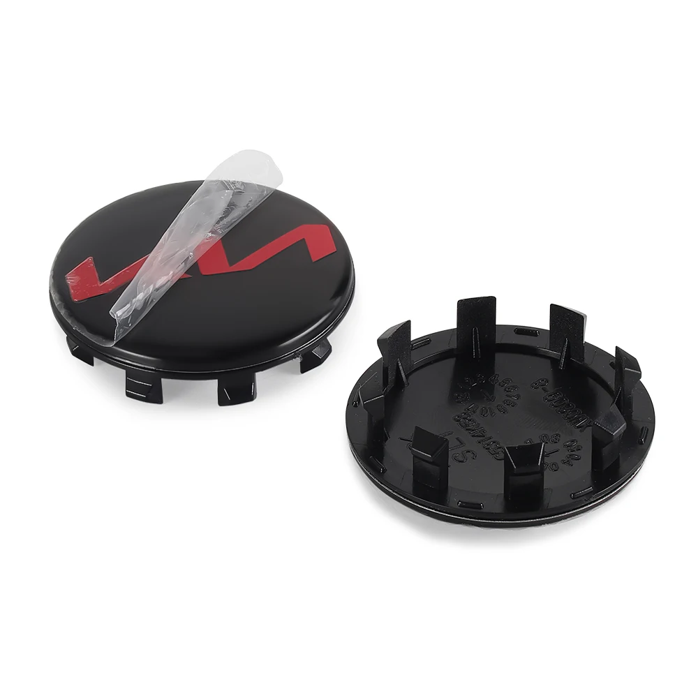 4 Uds. Tapa central de cubo de rueda de coche de 58mm, cubierta de llanta automática, decoración para KIA Sedona Forte Sportage Rio Proceed K5 Optima Cerato Sedona