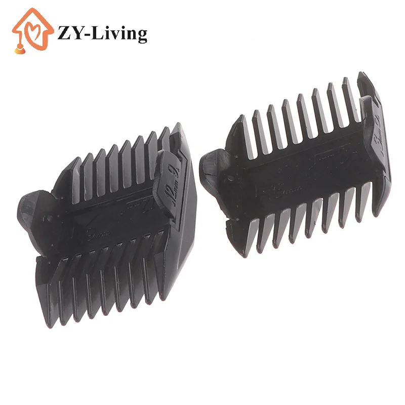2Pcs Universal Cut Clipper Limit Comb Guide Attachment Size Barber Replacement