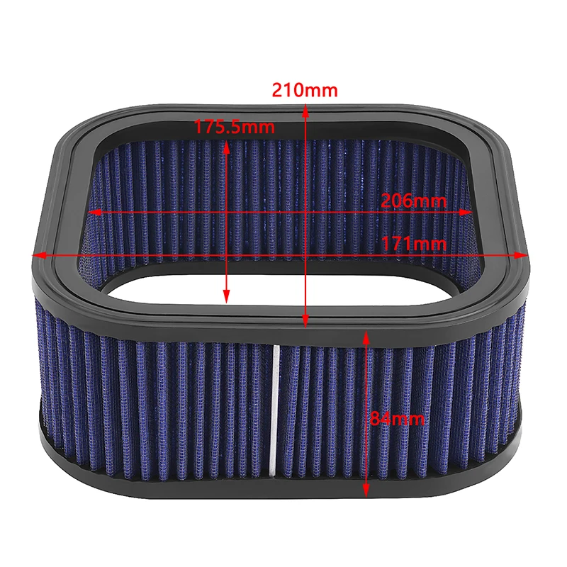 Motorcycle High Flow Air Filter Intake Cleaner For HARLEY VRSCF V-ROD VRSCDX NIGHT VRSCB VRSCA VRSCSE2 STREET ROD 69 CI