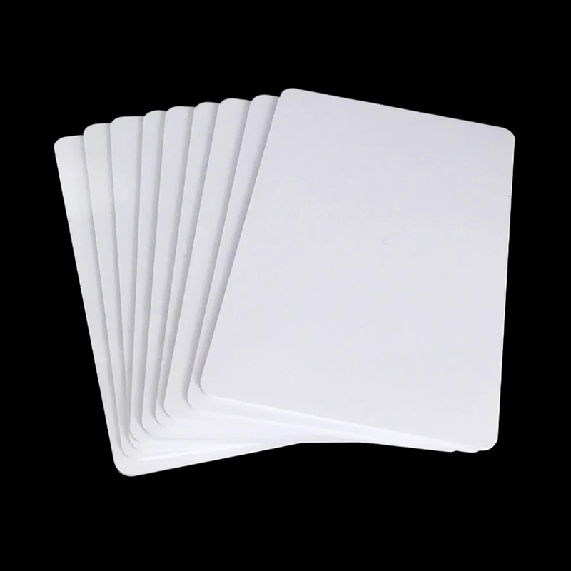 10 peças regraváveis 125khz rfid t5577/5200/em4305 cartão em branco etiquetas de pvc cartão chave de controle de acesso inteligente leitura gravação programa clone cartões