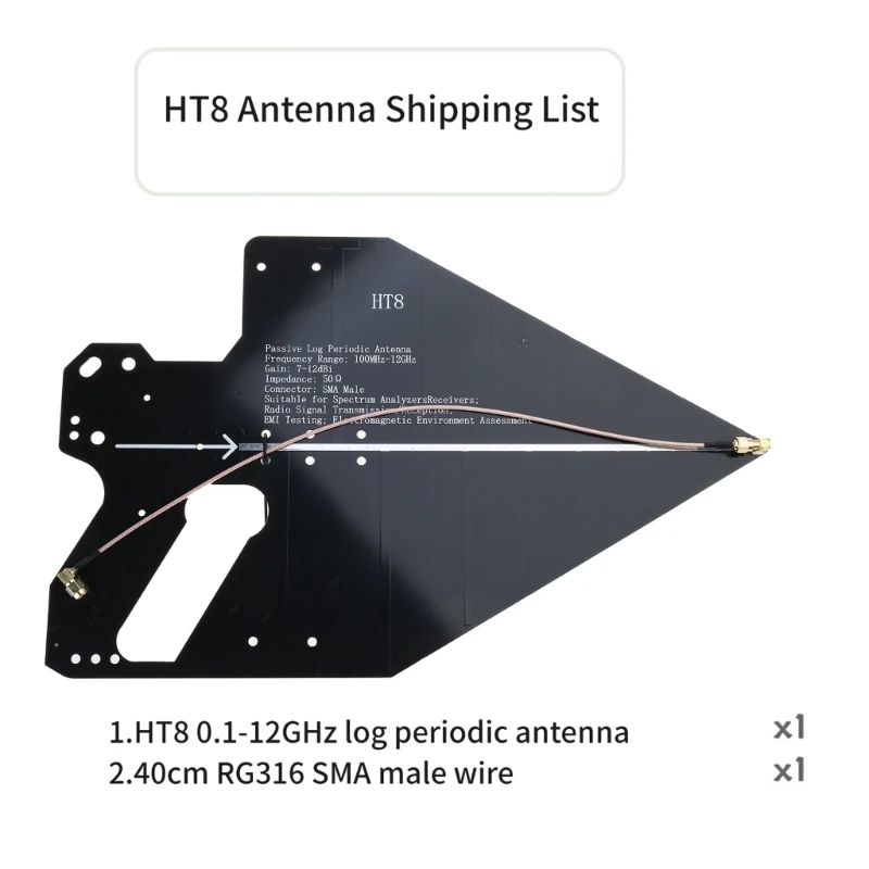 Wideband Log Periodic Antennas Directional Antennas for Signal Amplification