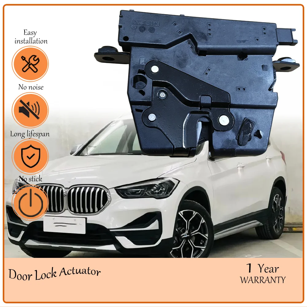 Stiffness Polished Rear Trunk Lock Driving Mechanism, Fit for 2011-2023 BMW Vehicles, oem 940-159,51244825342,51247191212